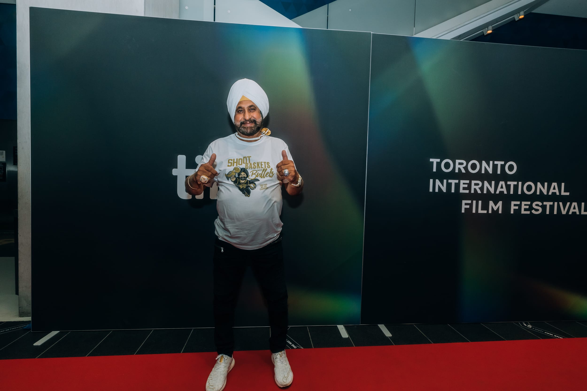 Nav Bhatia checks out &#x27;NBA Films for Fans&#x27; at TIFF 2021