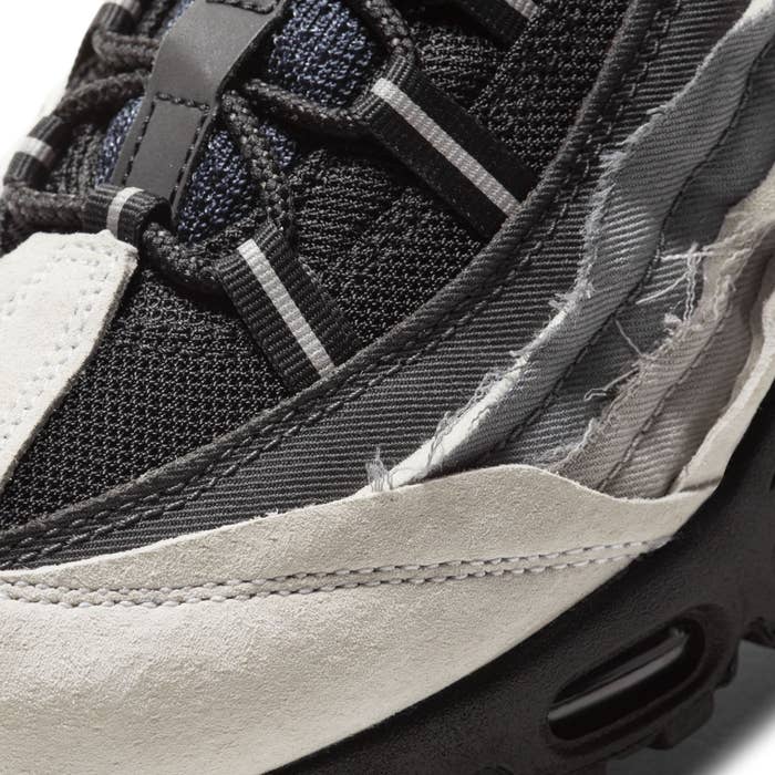 Comme des Garçons x Nike Air Max 95 &#x27;Black&#x27; (Detail)