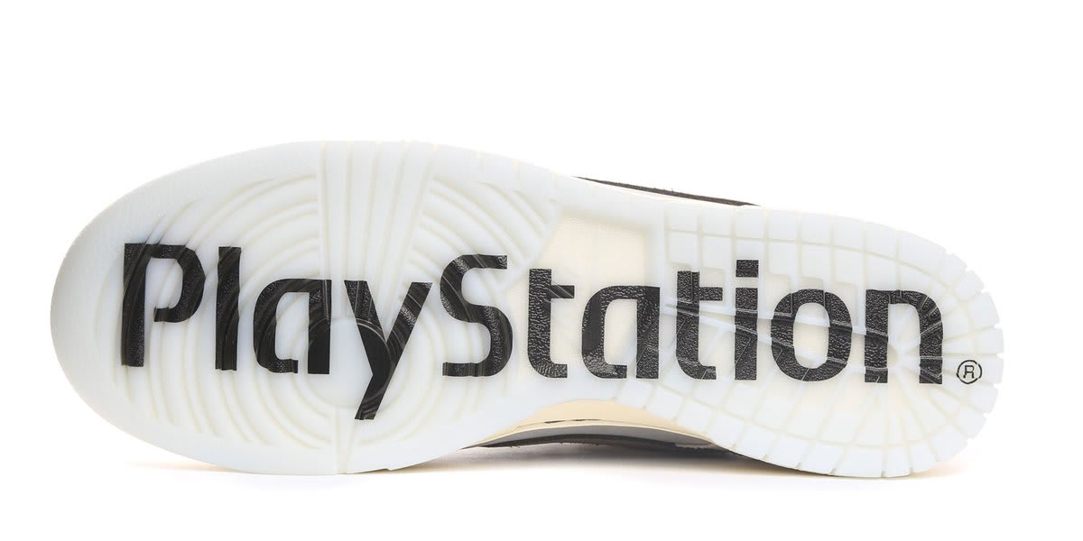Travis Scott PlayStation x Nike Dunk Sole Left