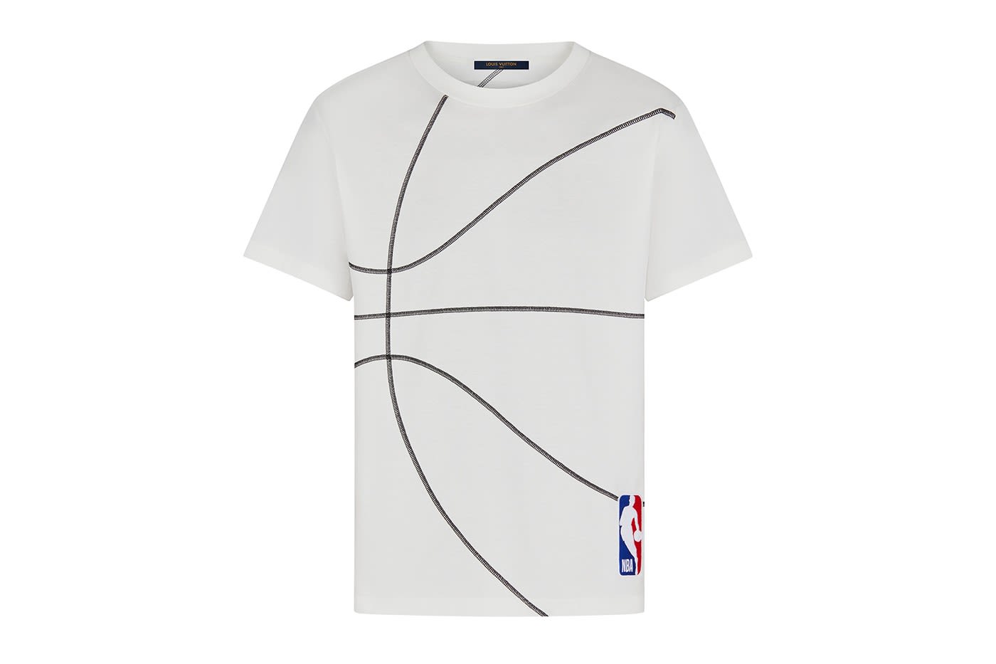 Louis Vuitton x NBA Black Multi-Logo T-Shirt