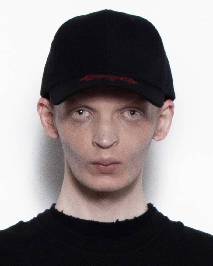 A model is seen wearing Carti designs