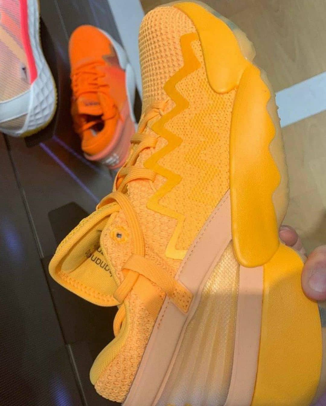 Adidas DON Issue 2 Yellow Lateral