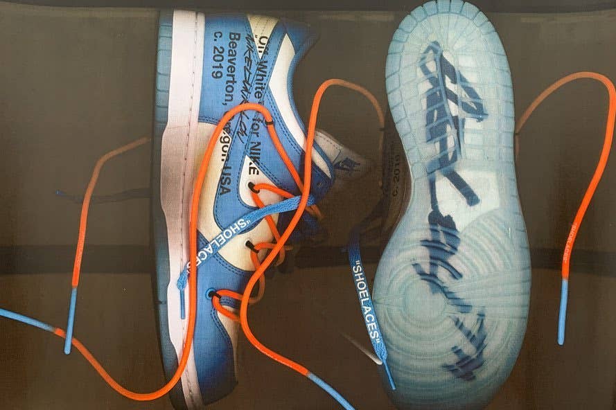 Size 11  Nike Dunk Low 'Virgil Abloh™ x Futura Laboratories