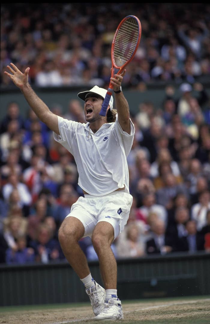 Andre Agassi Wimbledon