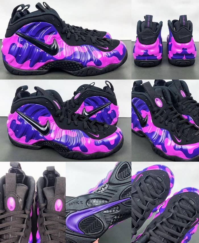 Nike Air Foamposite Pro &#x27;Purple Camo&#x27; 624041-012