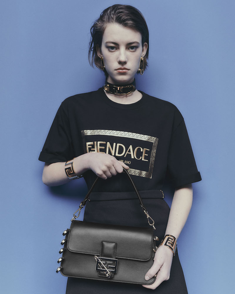 FENDI X VERSACE Fendace Tote - The Purse Ladies