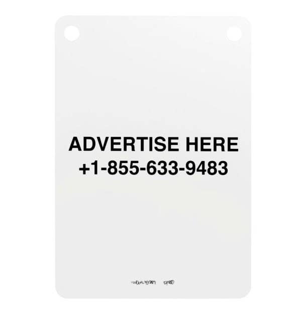 Advertise Here Litographic Print Virgil Abloh