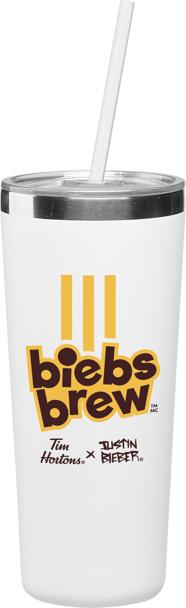 Tim Hortons x Justin Bieber Biebs Brew Tumbler Mug Limited Edition