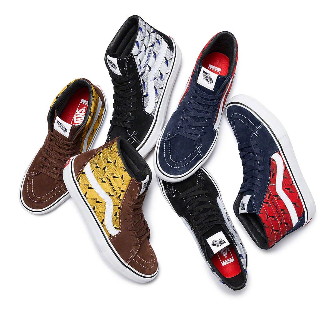 最終下げ！Supreme Vans Diamond Plate Sk8-Hi - 靴