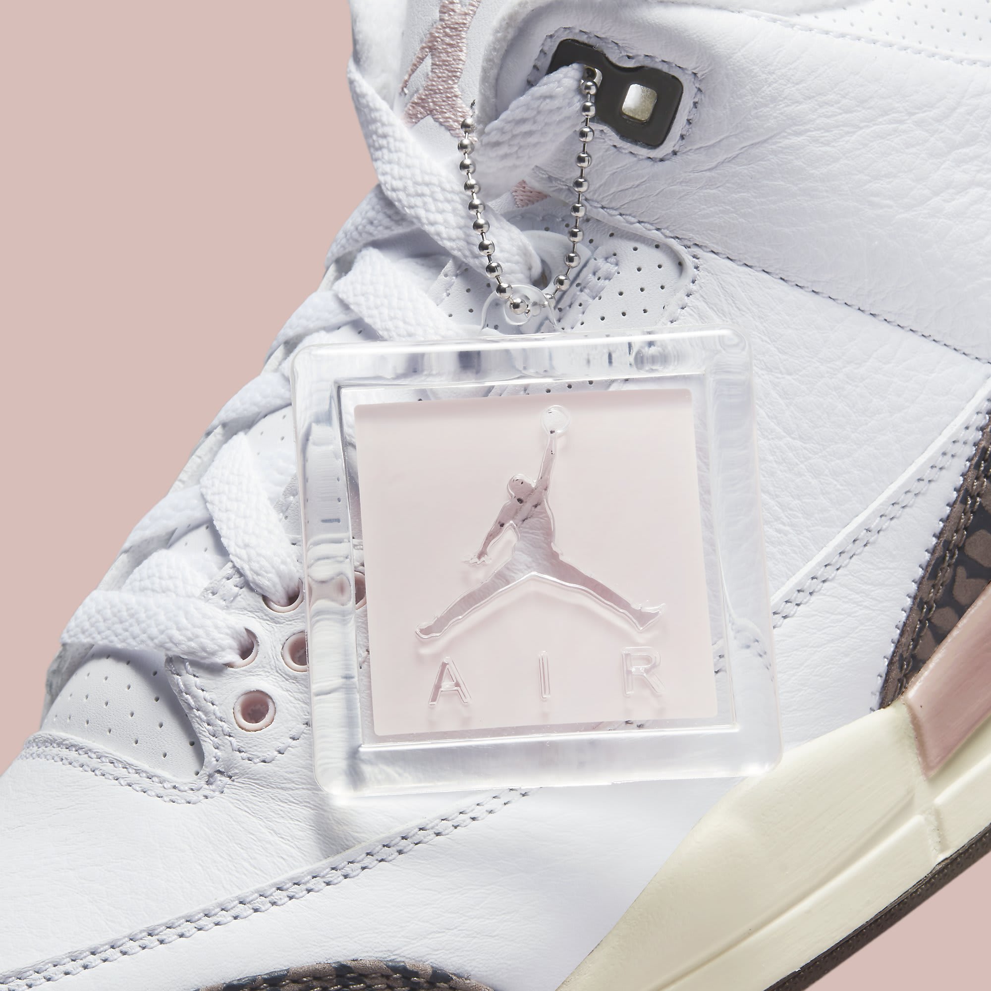 Air Jordan 3 Women&#x27;s &#x27;Dark Mocha&#x27; CK9246 102 Hangtag