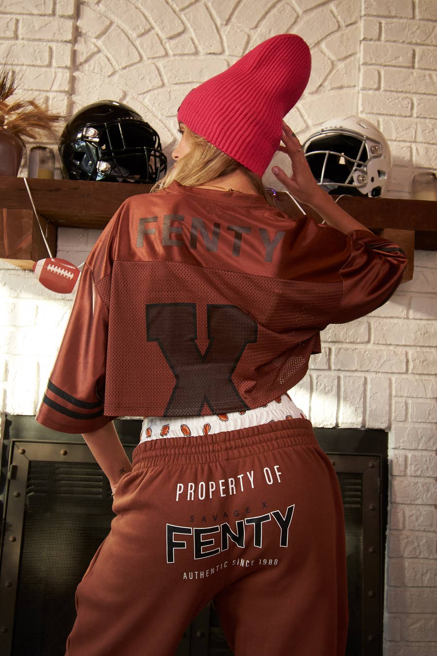 Rihanna Launches Savage X Fenty Game Day Collection Ahead of Super