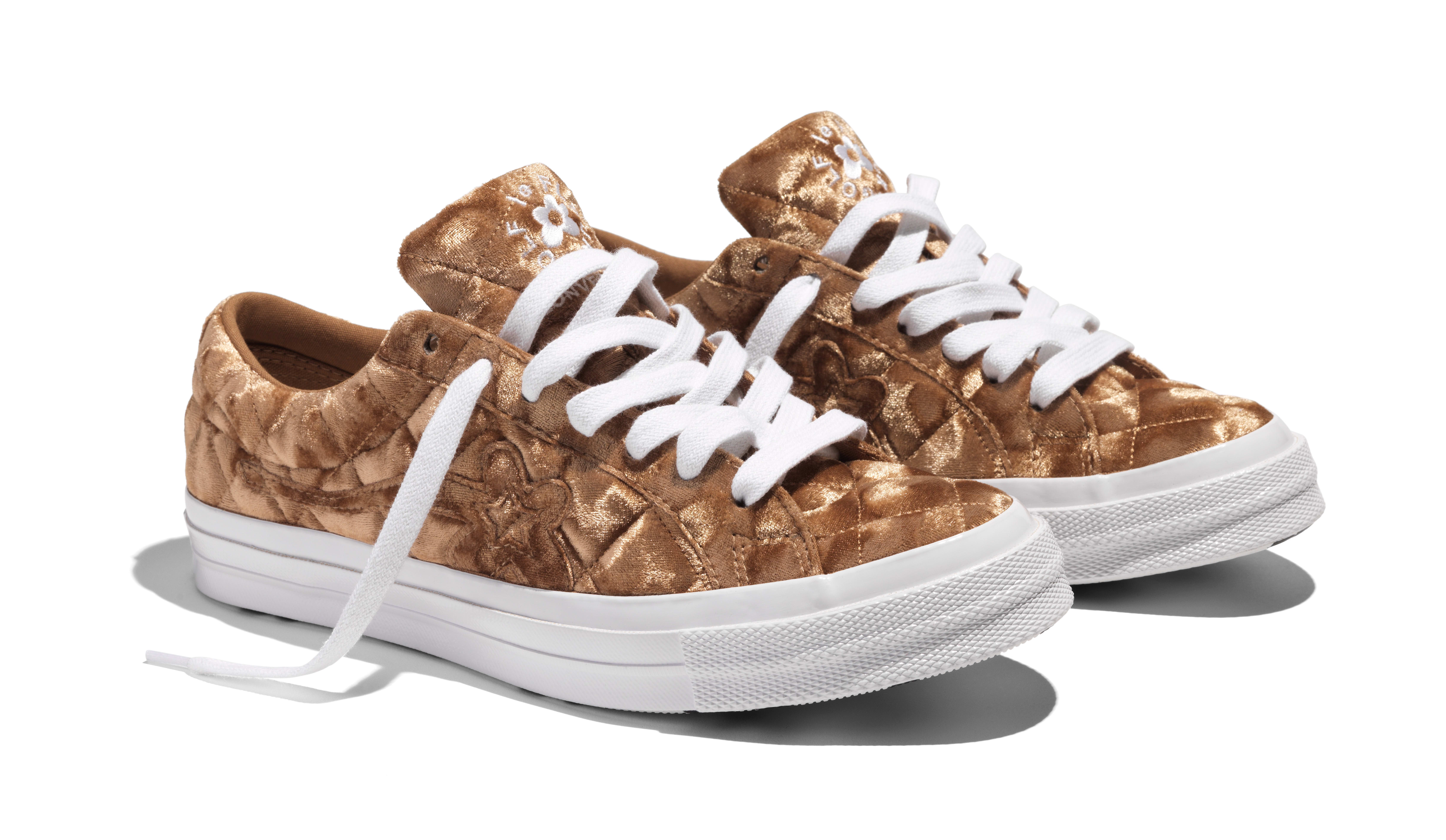 Tyler, the Creator x Converse Golf Le Fleur &#x27;Quilted Velvet/Brown&#x27;