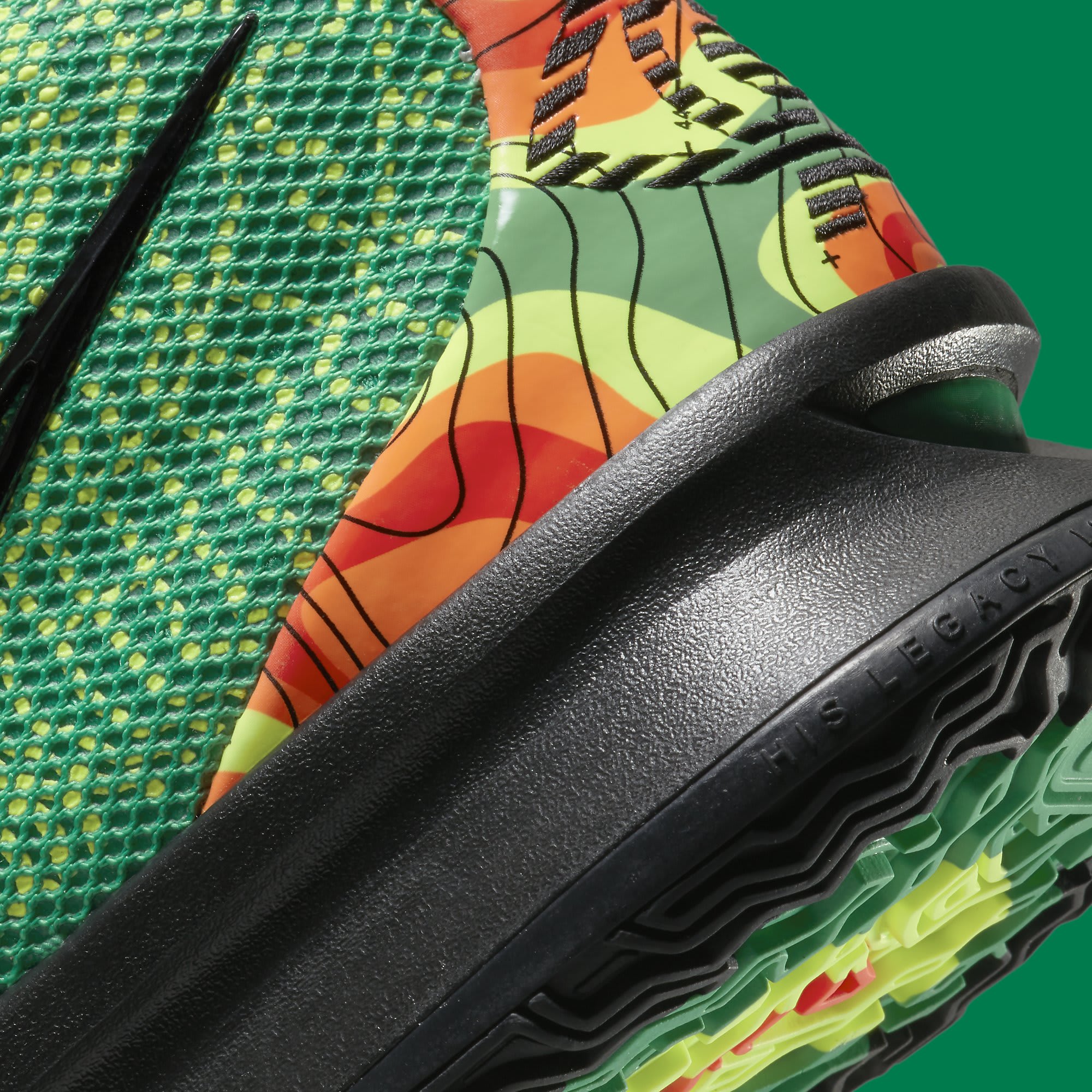 Nike Kyrie 7 &#x27;Weatherman&#x27; CQ9327-300 Heel