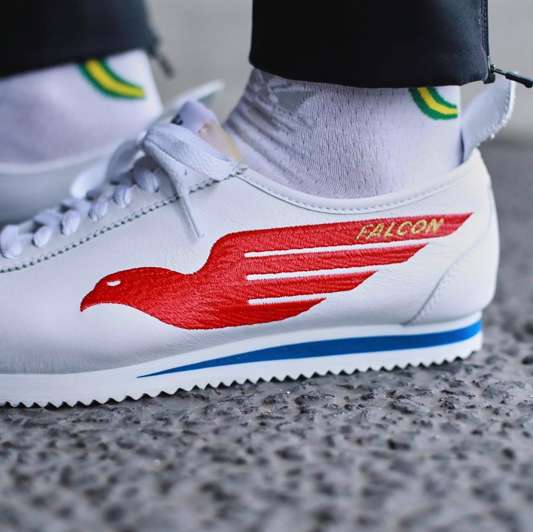 Shoe Dog x Nike Cortez &#x27;72 &#x27;Falcon&#x27; (Detail)
