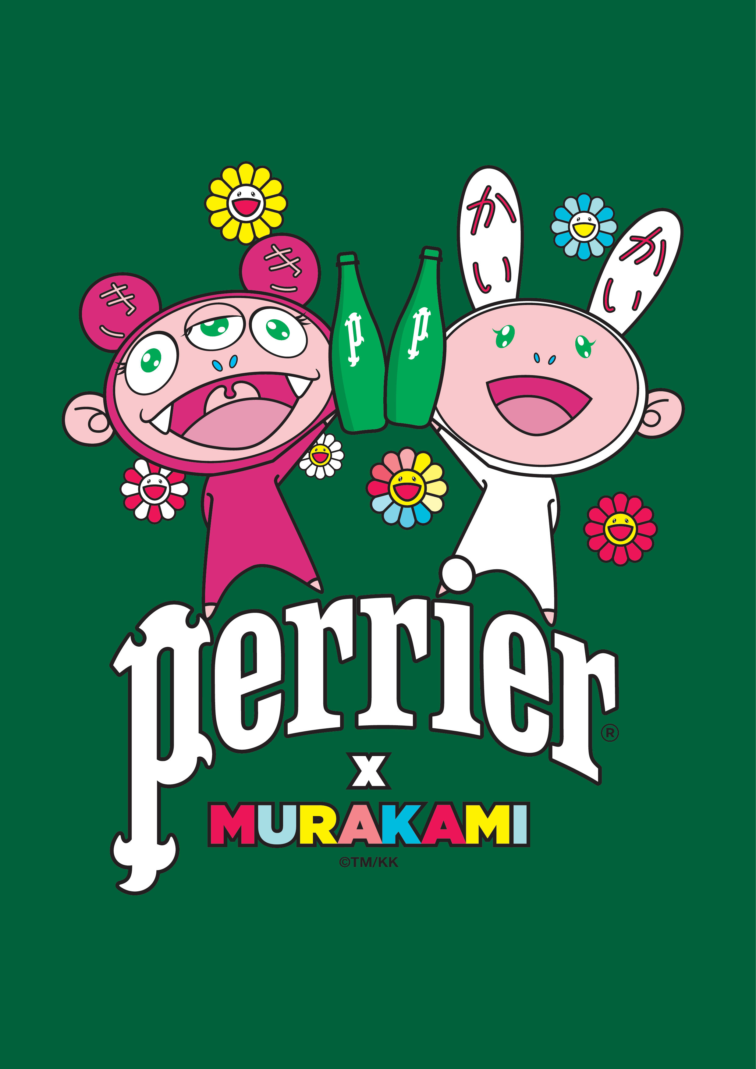 Perrier announces a new collaboration with renowned artist Takashi Murakami  - Brand License