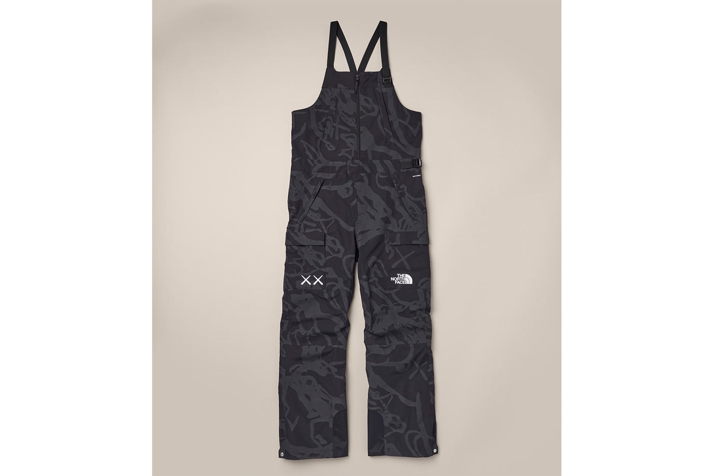 Kaws x The North Face overalls