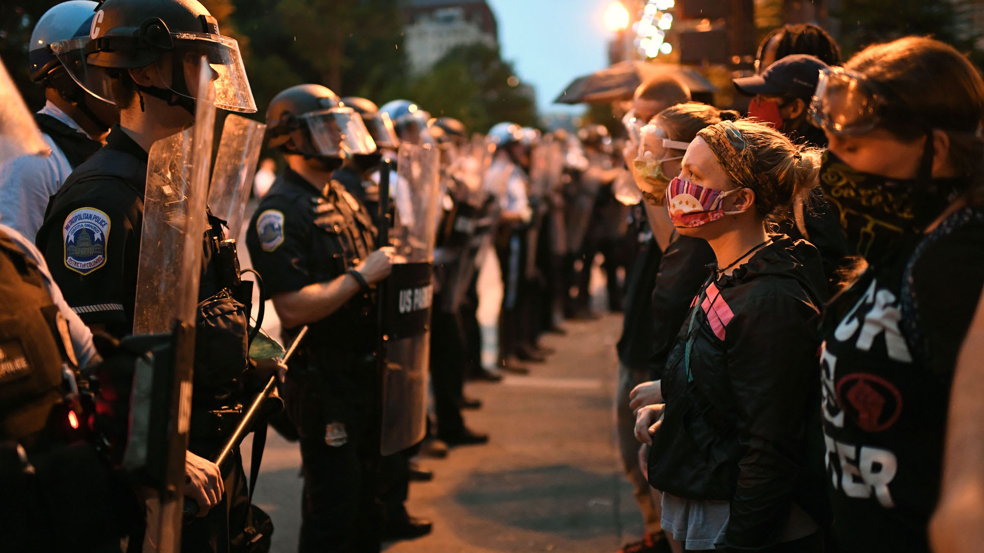 Protesters in Washington D.C.