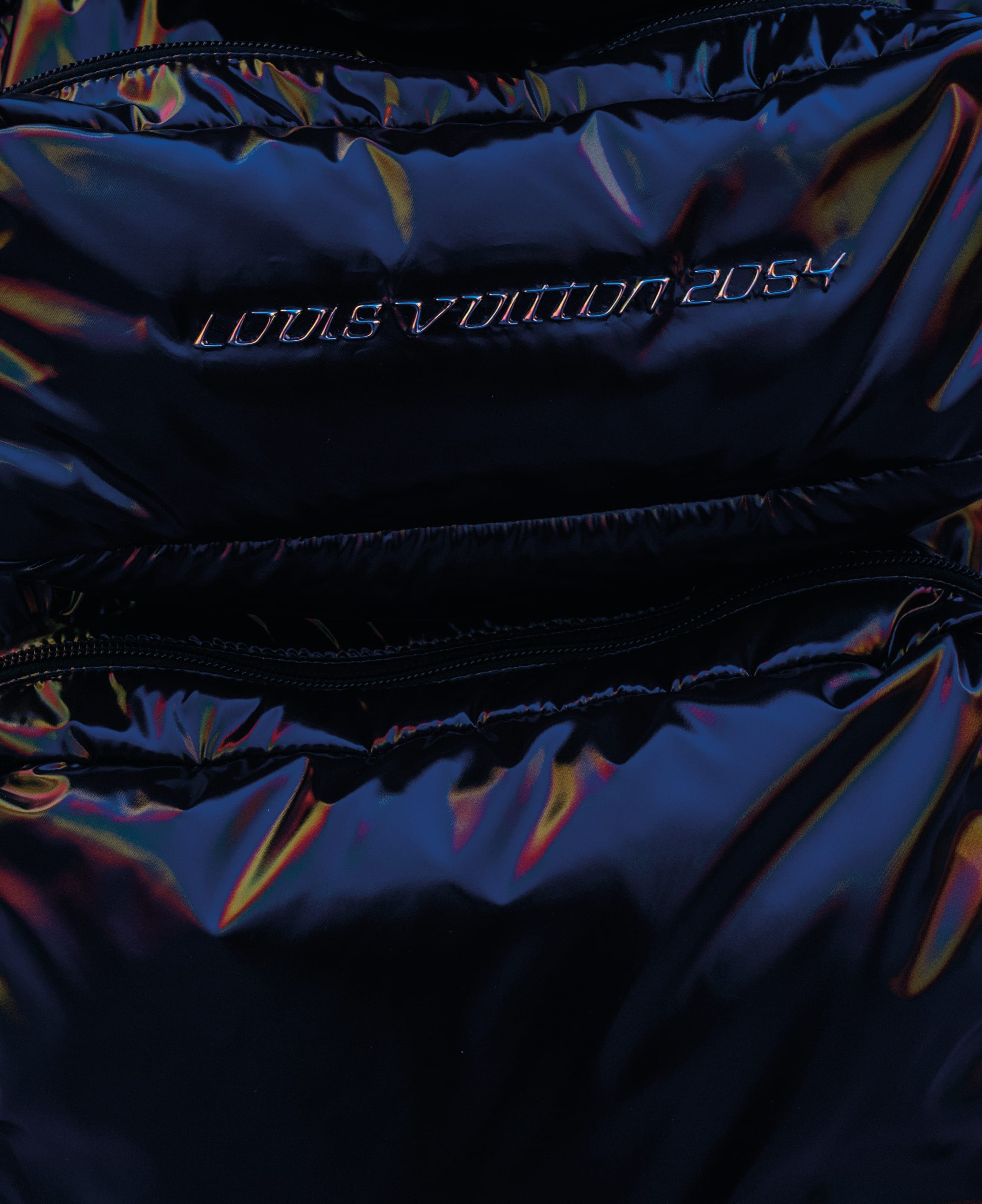 Louis Vuitton 2054 Grey Puffer Jacket