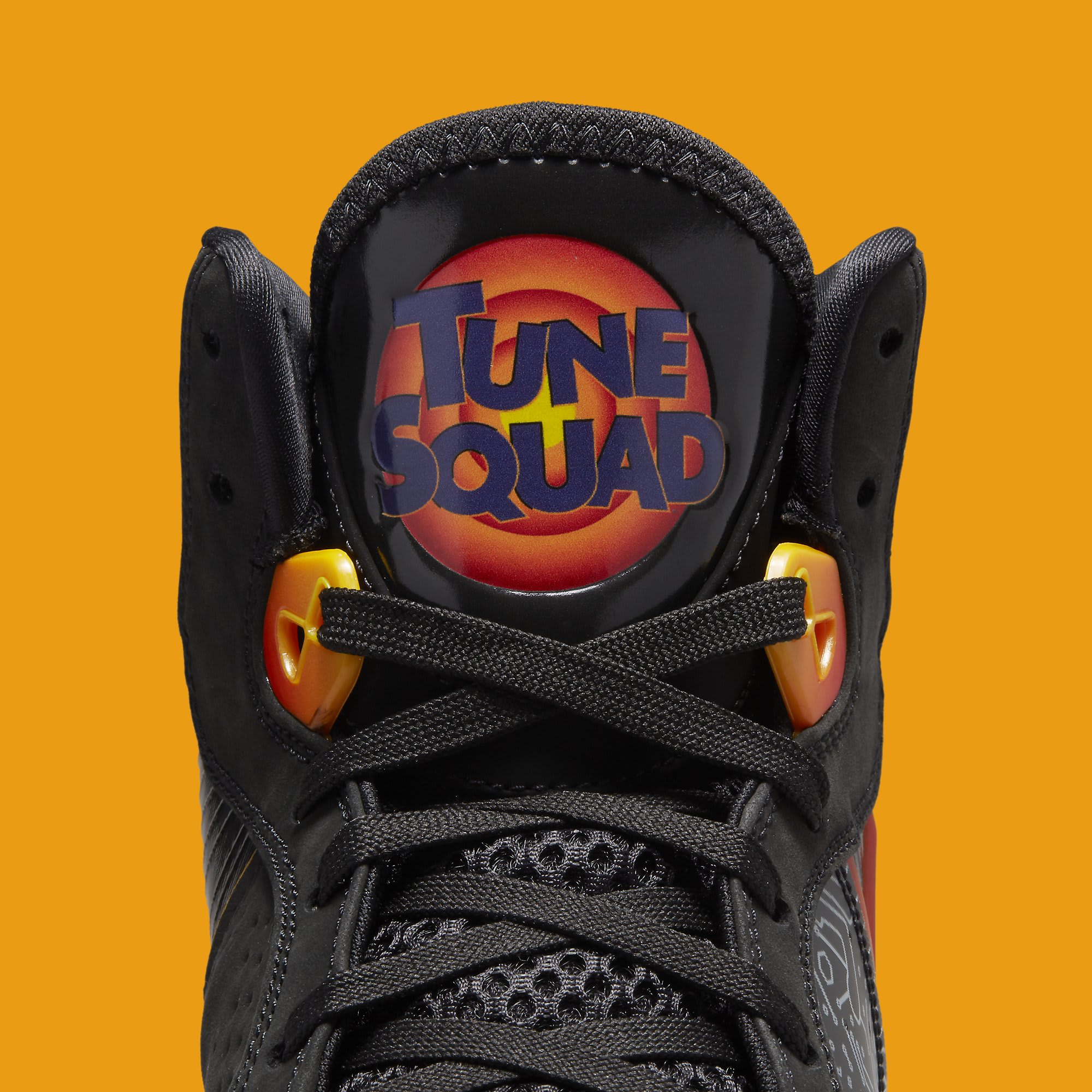 Nike LeBron 8 &#x27;Space Jam&#x27; DB1732-001 Tongue