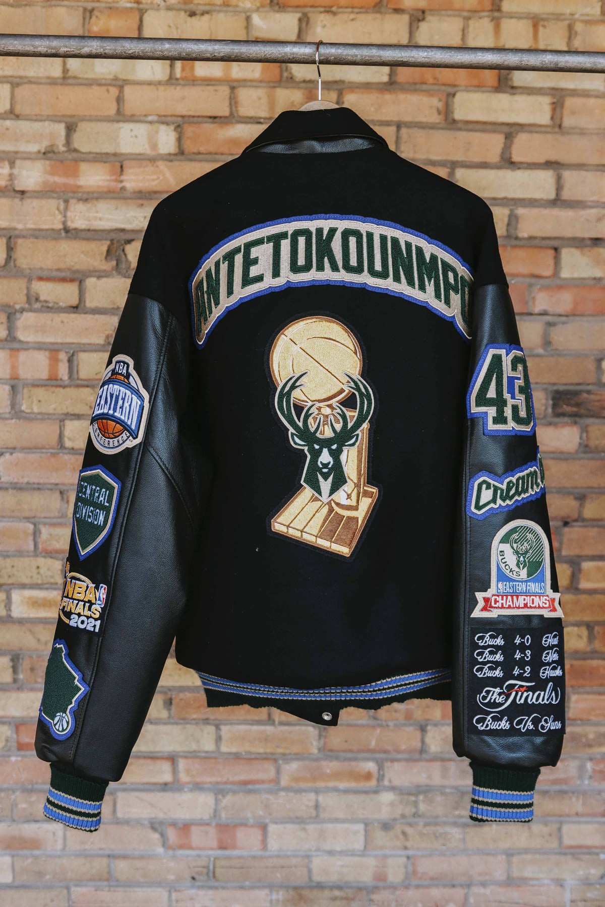 NBA Milwaukee Bucks Varsity Jacket