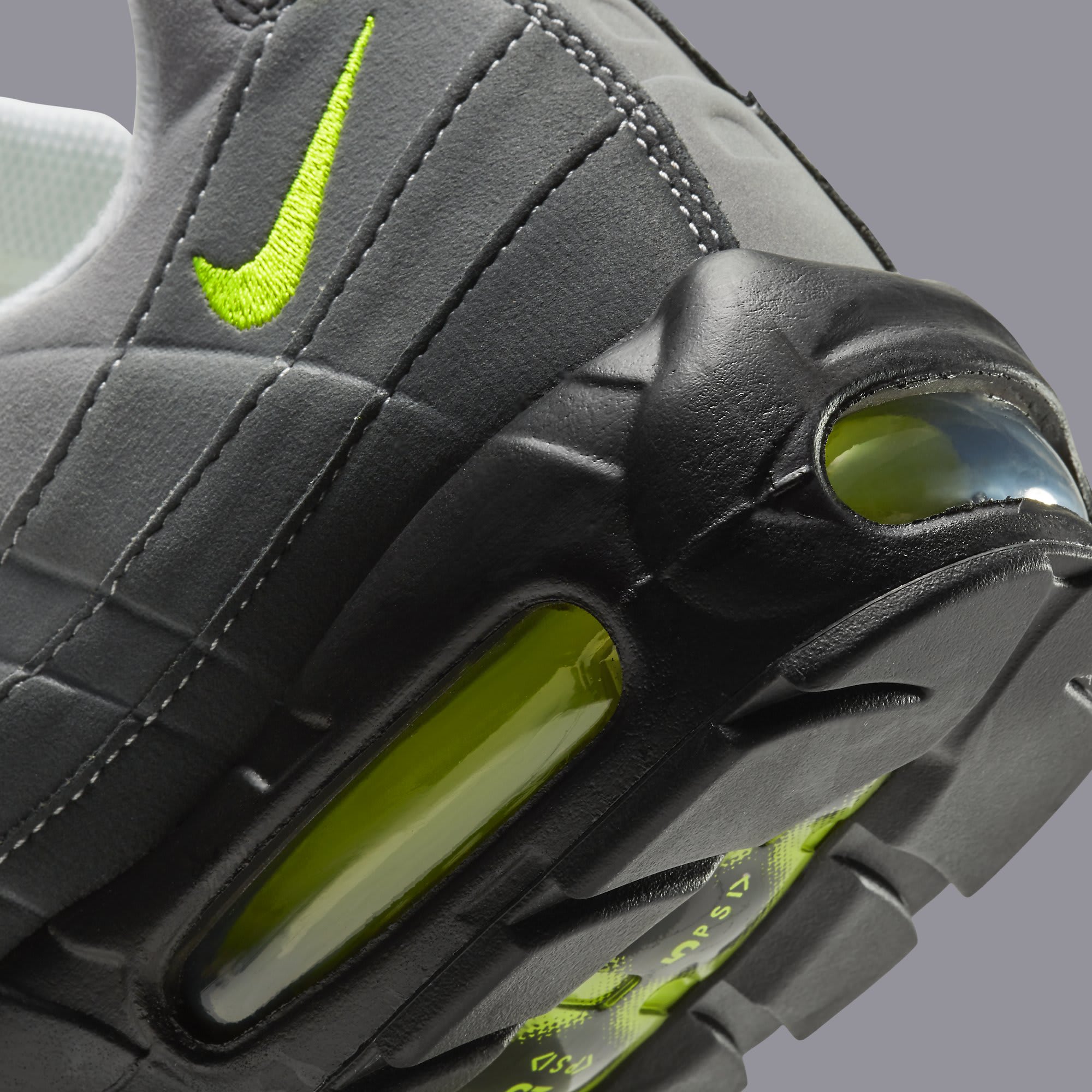 Nike Air Max 95 &#x27;Neon 2020&#x27; CT1689-001 Heel