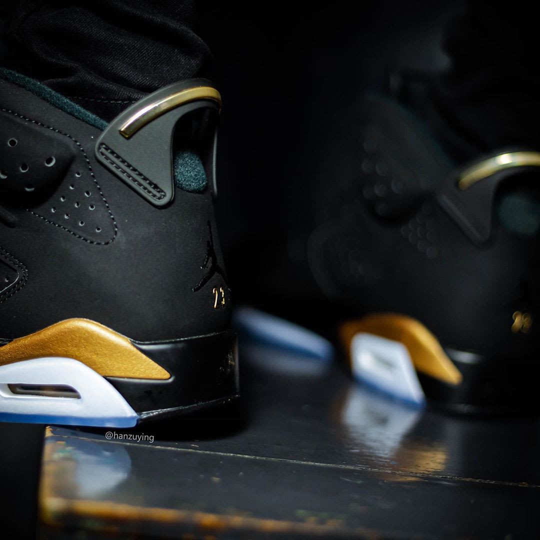 Air Jordan 6 DMP Release Date CT4594-007 On-Foot Heel