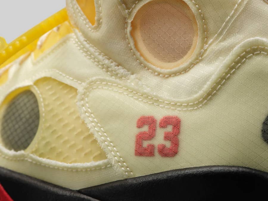 The Off-White x Air Jordan V Isn't Just a Hyped Sneaker Collab, It's a  History Lesson