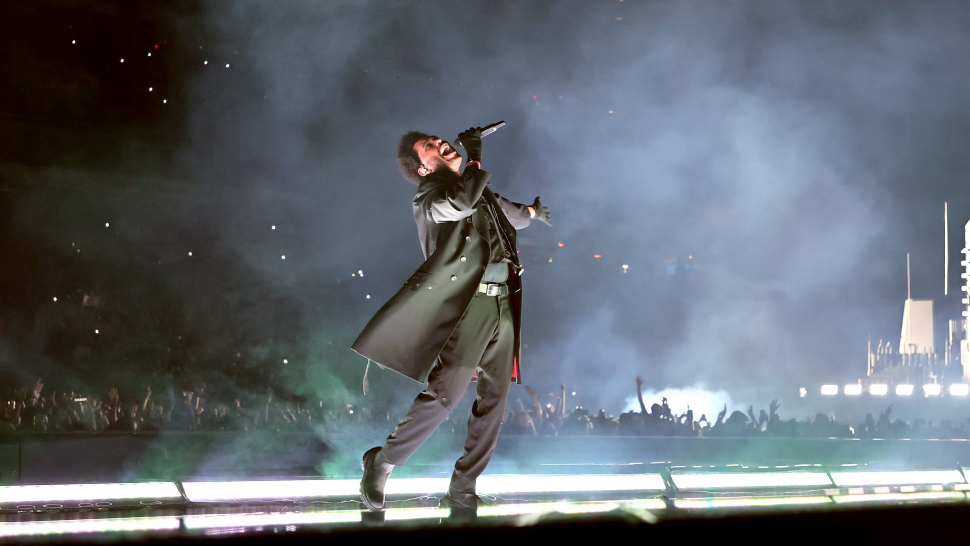 The Weeknd first stadium tour review Getty image