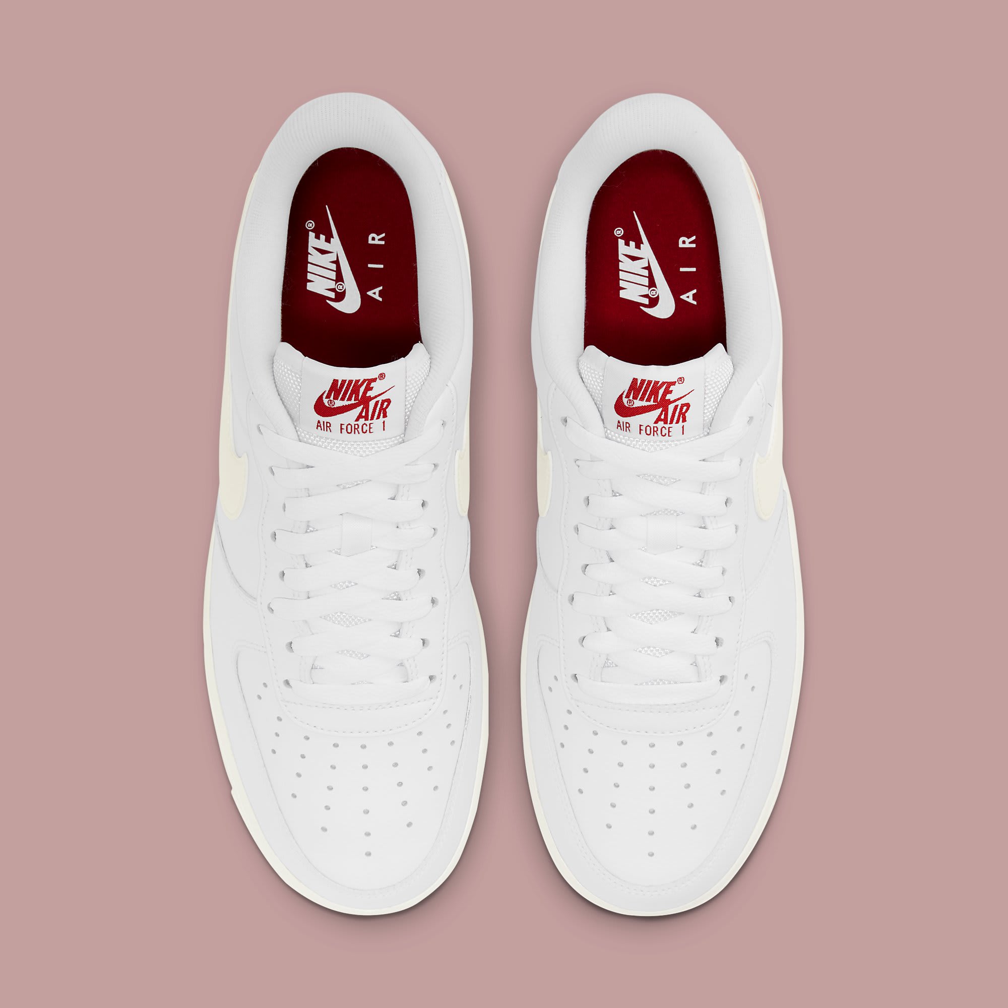 Nike Air Force 1 Low Valentine&#x27;s Day 2021 Release Date DD7117-100 Top
