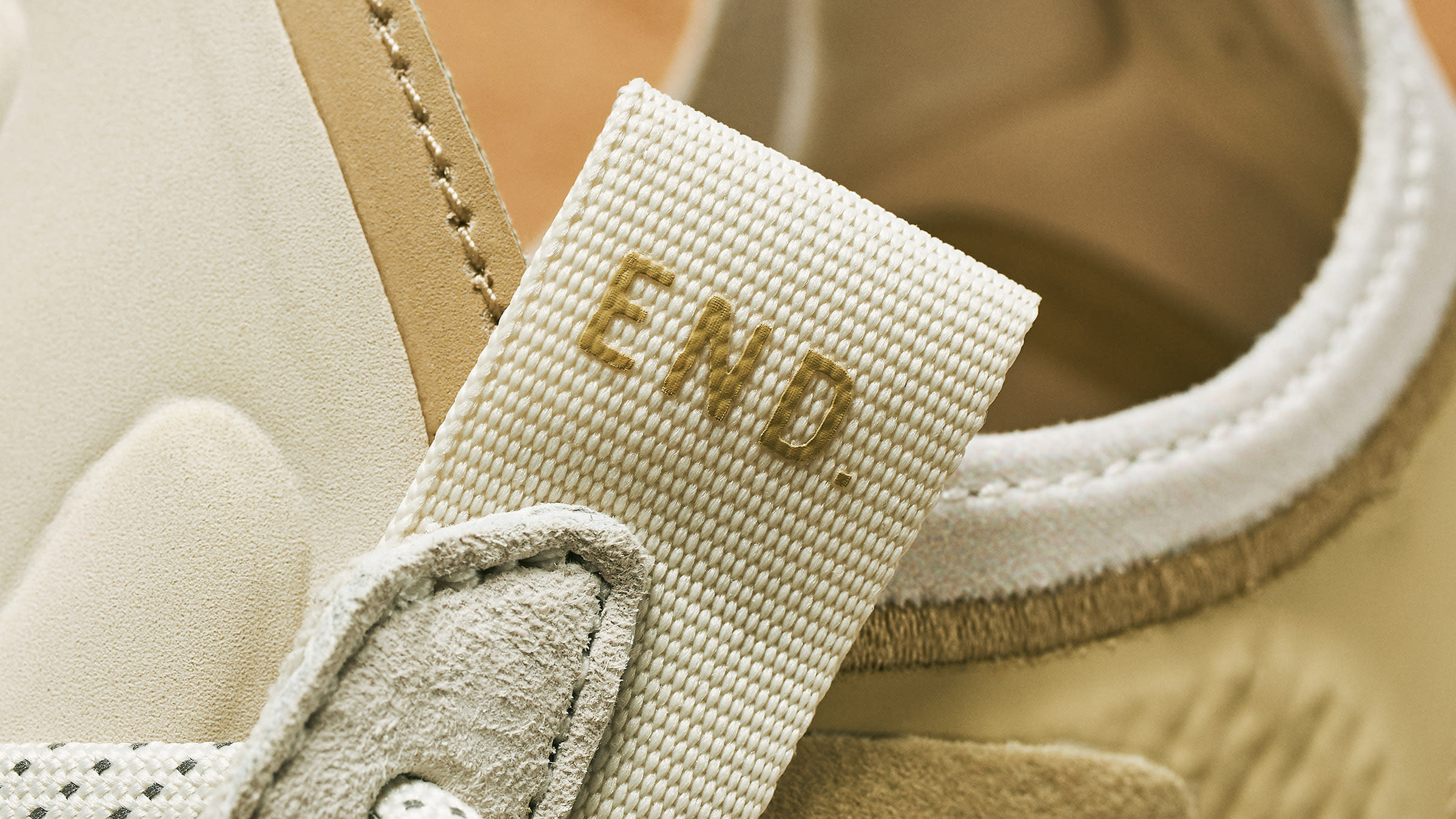 End. Clothing x Adidas EVO 4D &#x27;Dune&#x27; Tongue
