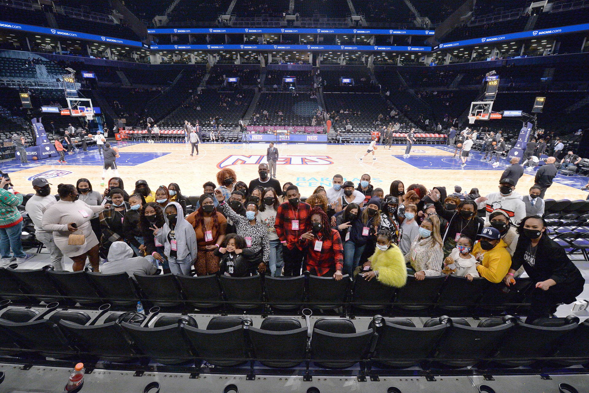 Meek Mill & REFORM Alliance Host Event At Brooklyn Nets Game