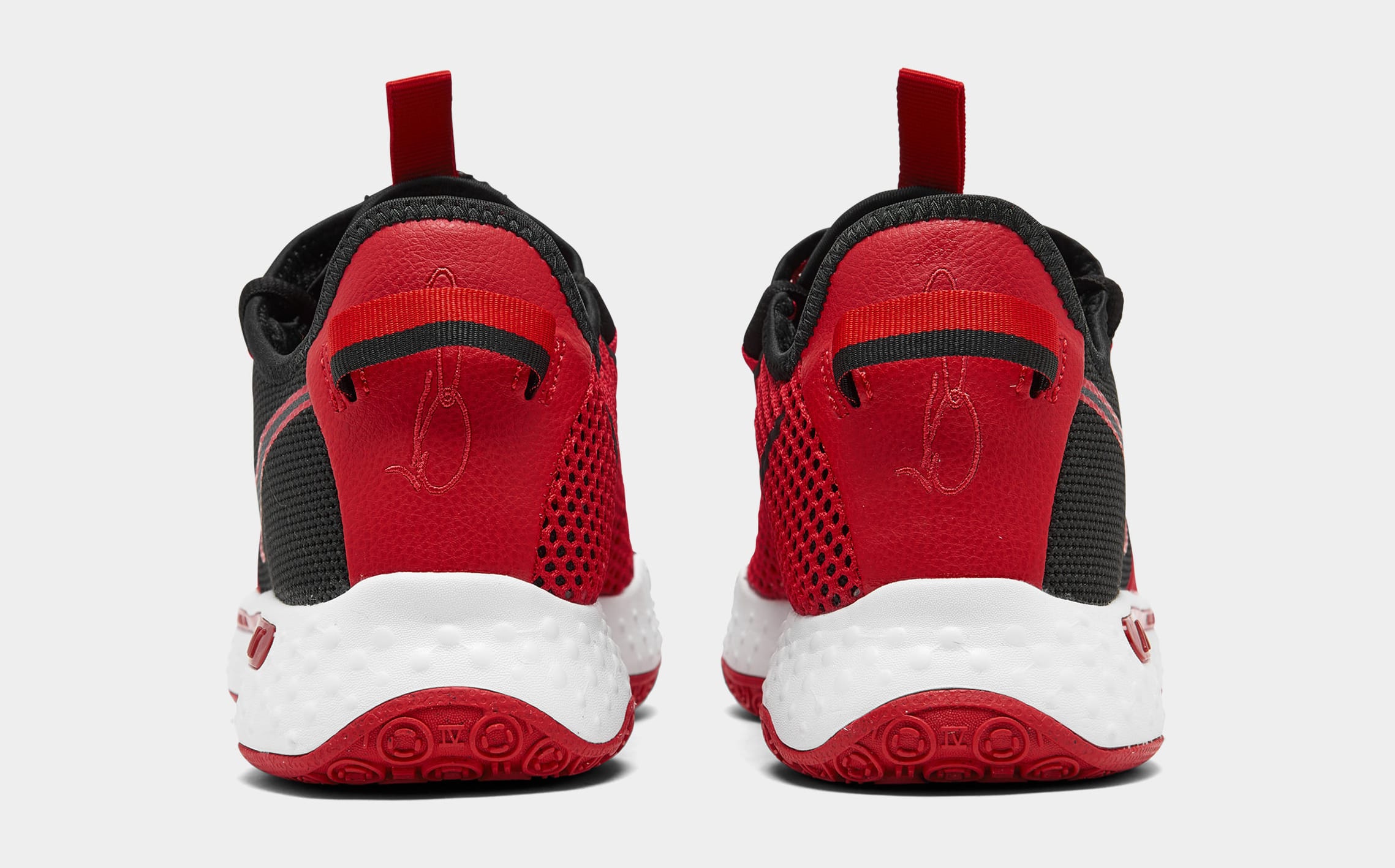 Nike PG 4 &#x27;Bred&#x27; CD5079-003 Heel
