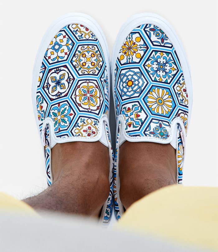 Kith x Vans Slip-On Summer 2020 Collection Blue Top