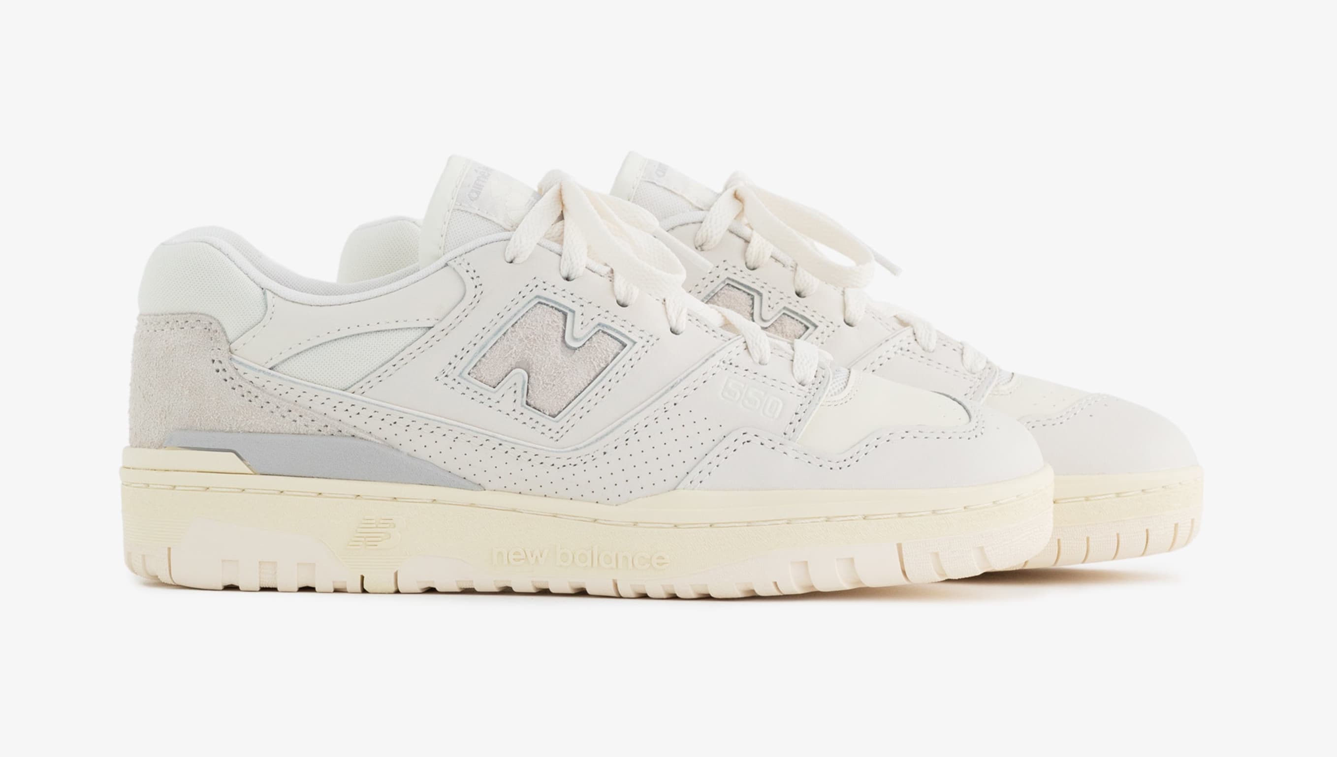 AljadidShops, AljadidShops, Aime Leon Dore x New Balance 550 White Green, Raffles & Where To Buy