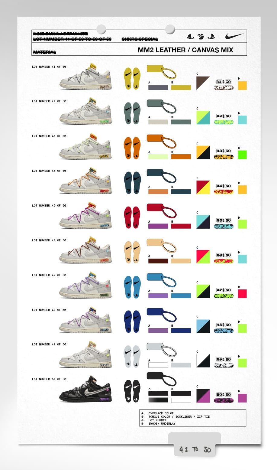 Drop list off outlet white