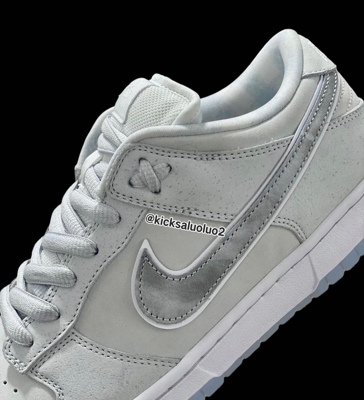 Concepts x Nike SB Dunk Low &#x27;White Lobster&#x27; Heel