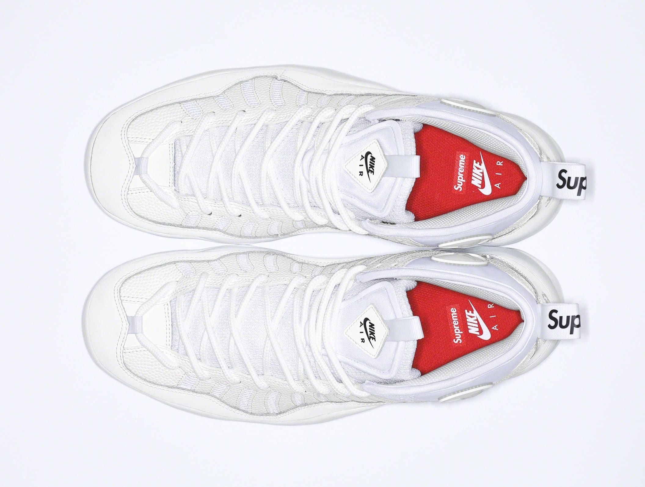 Supreme x Nike Air Bakin &#x27;White&#x27; Top
