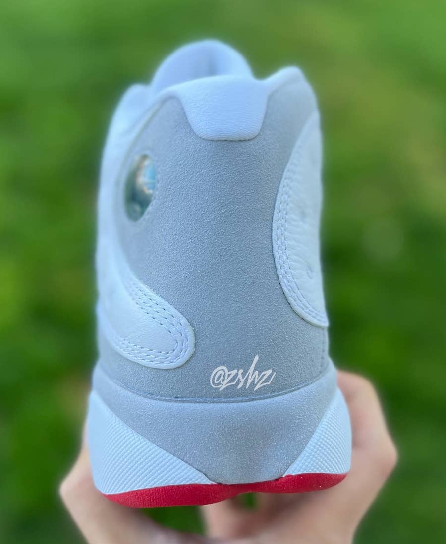 Jordan 13 wolf top gray