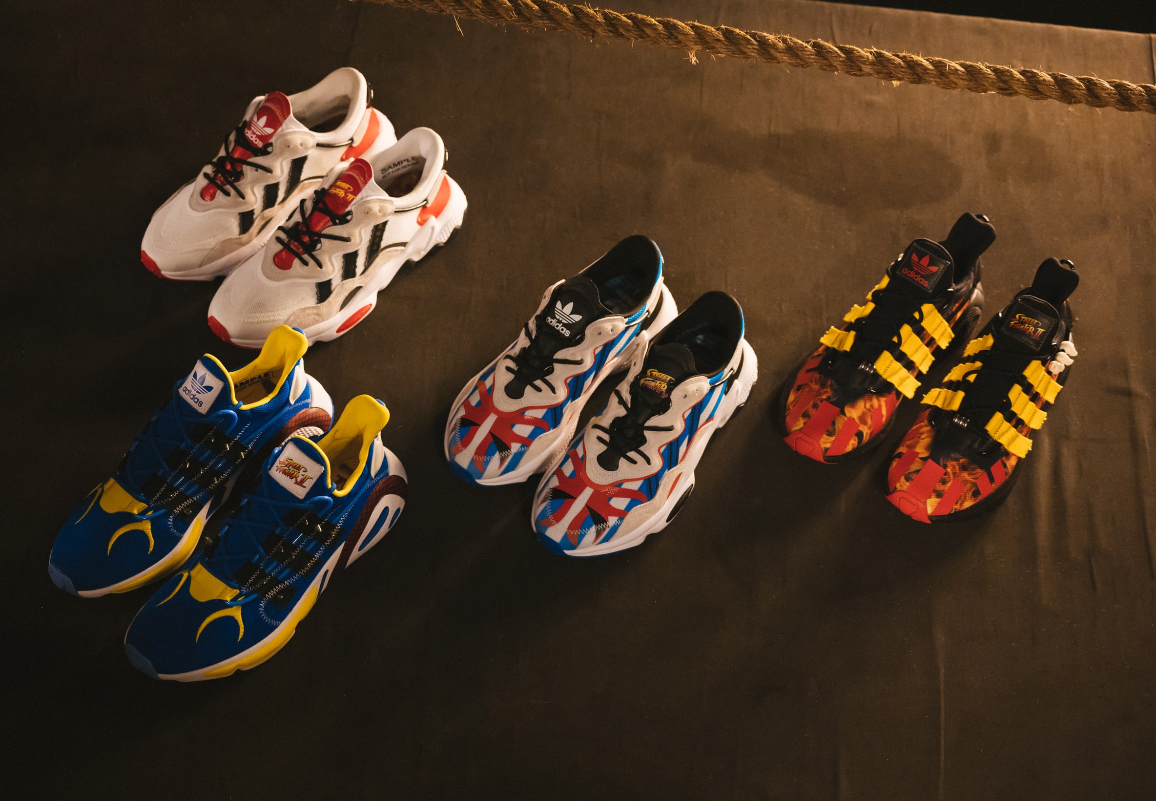 Street Fighter Characters Inspire New Bait x Adidas Collab