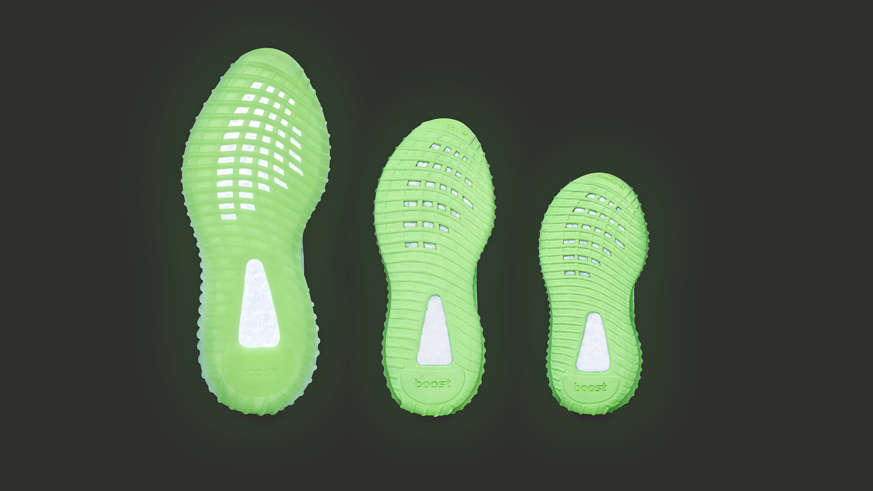 Adidas Yeezy Boost 350 V2 &#x27;Glow&#x27; PR300 (Bottom)