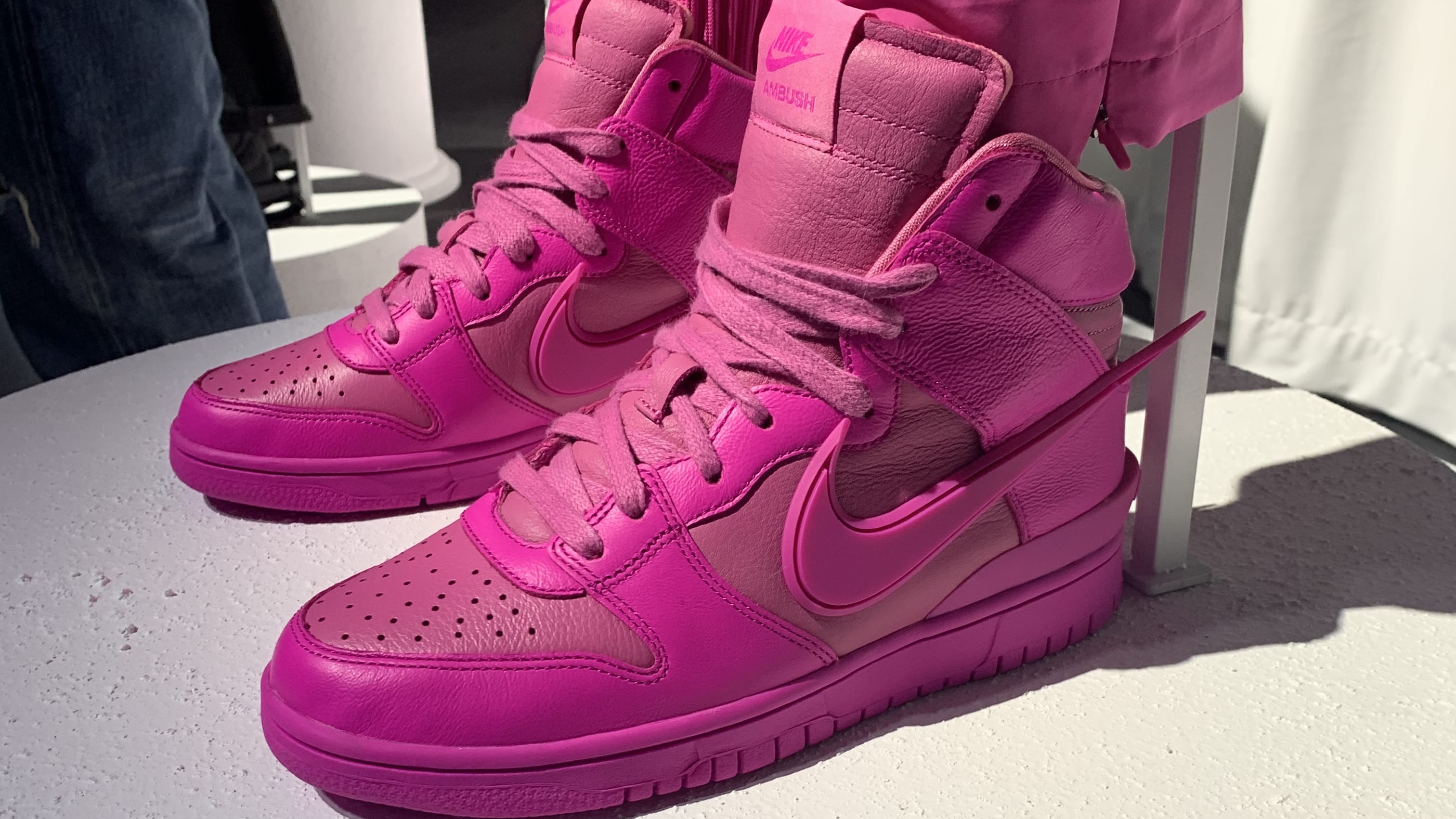 Ambush Nike Dunk High Pink Release Date