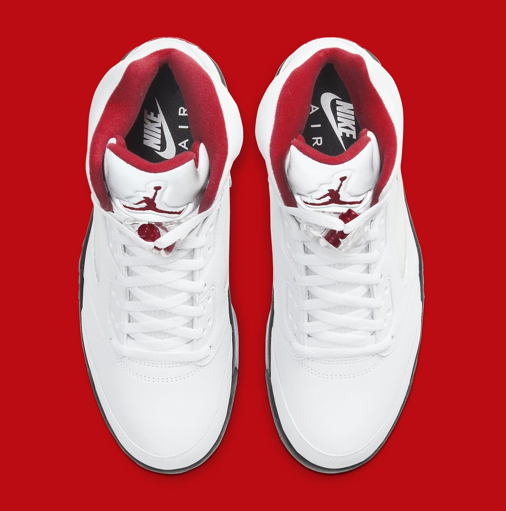 Air Jordan 5 V Retro &#x27;Fire Red&#x27; DA1911-102 Top
