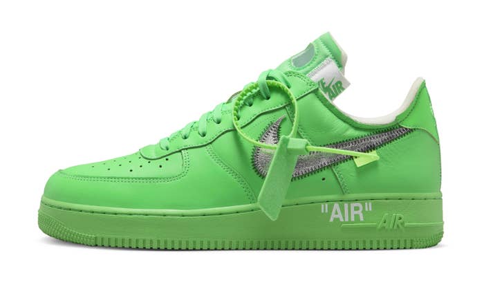 'Green Spark' Off-White x Nike Air Force 1s Release Next Week | Complex