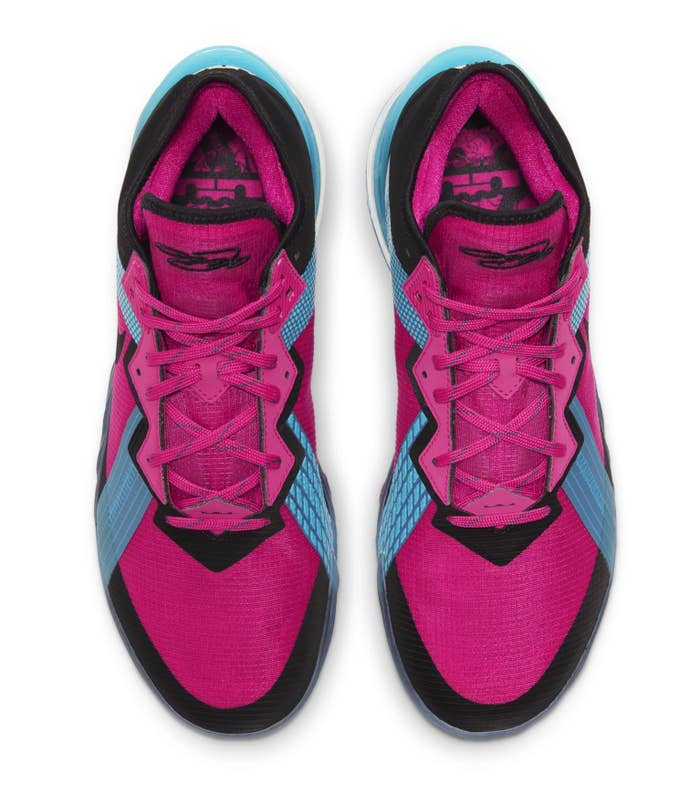 Nike LeBron 18 Low &#x27;Fireberry&#x27; CV7562-600 Top