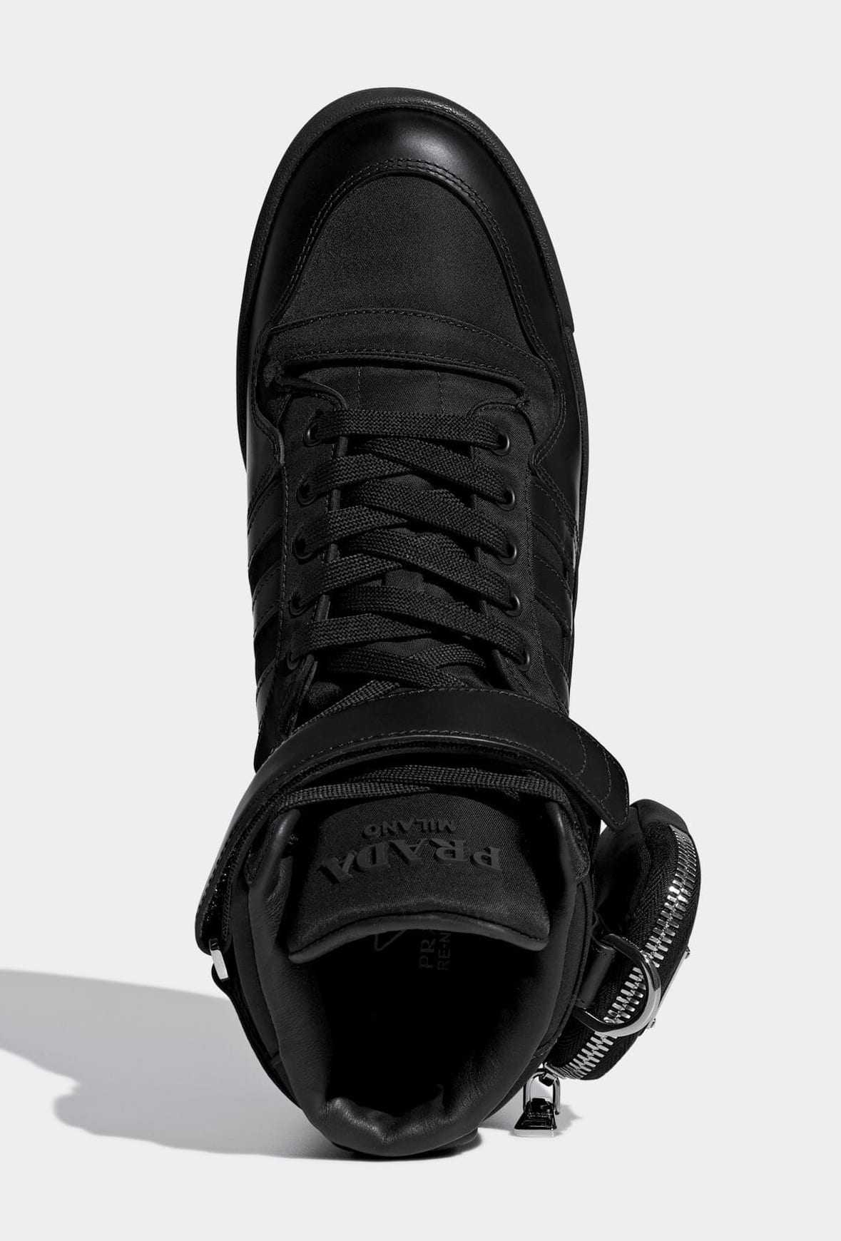 Prada x Adidas Forum High &#x27;Black&#x27; GY7040 Top