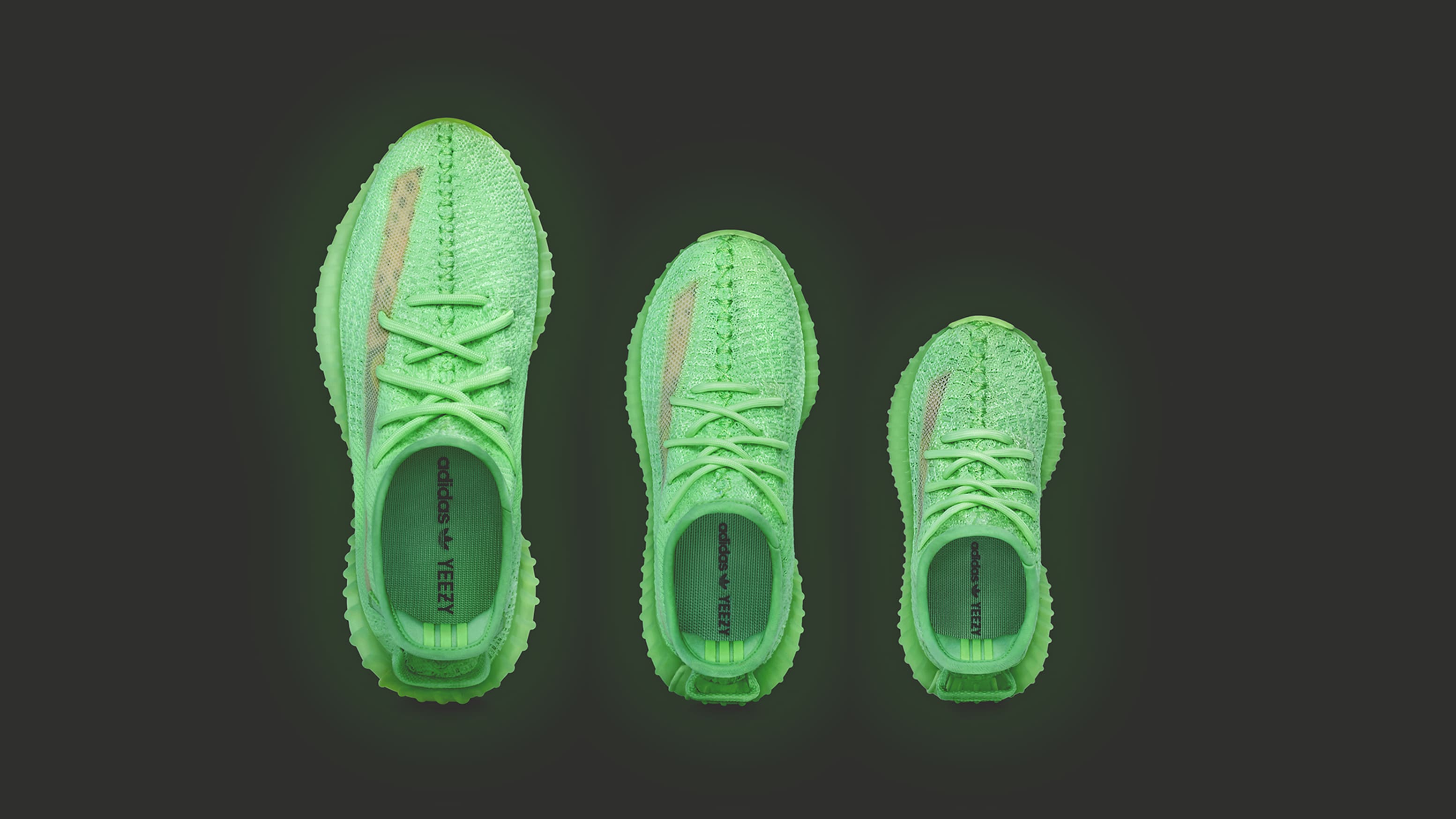 Adidas Yeezy Boost 350 V2 &#x27;Glow&#x27; PR300 (Top)