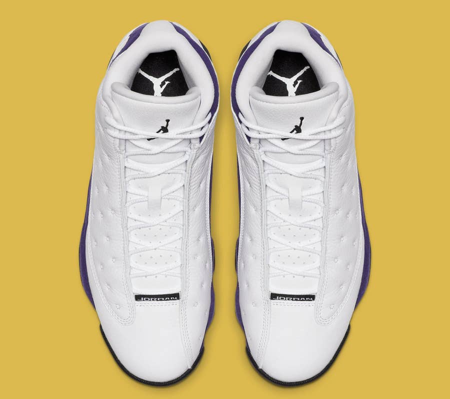 Best Look Yet at the 'Lakers' Air Jordan 13