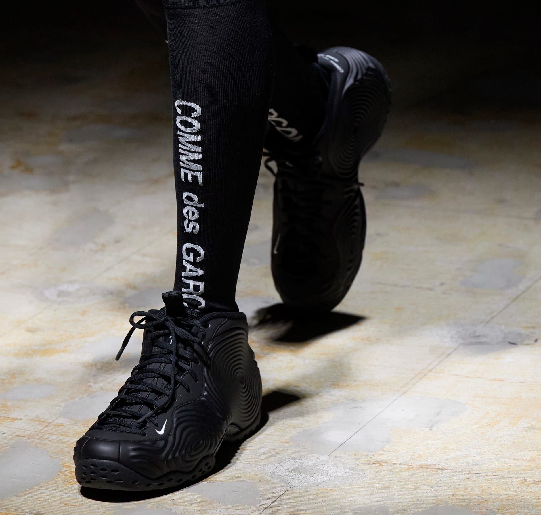 Comme des Garçons, the Nike Air Foamposite One, and ASAP Nast ...