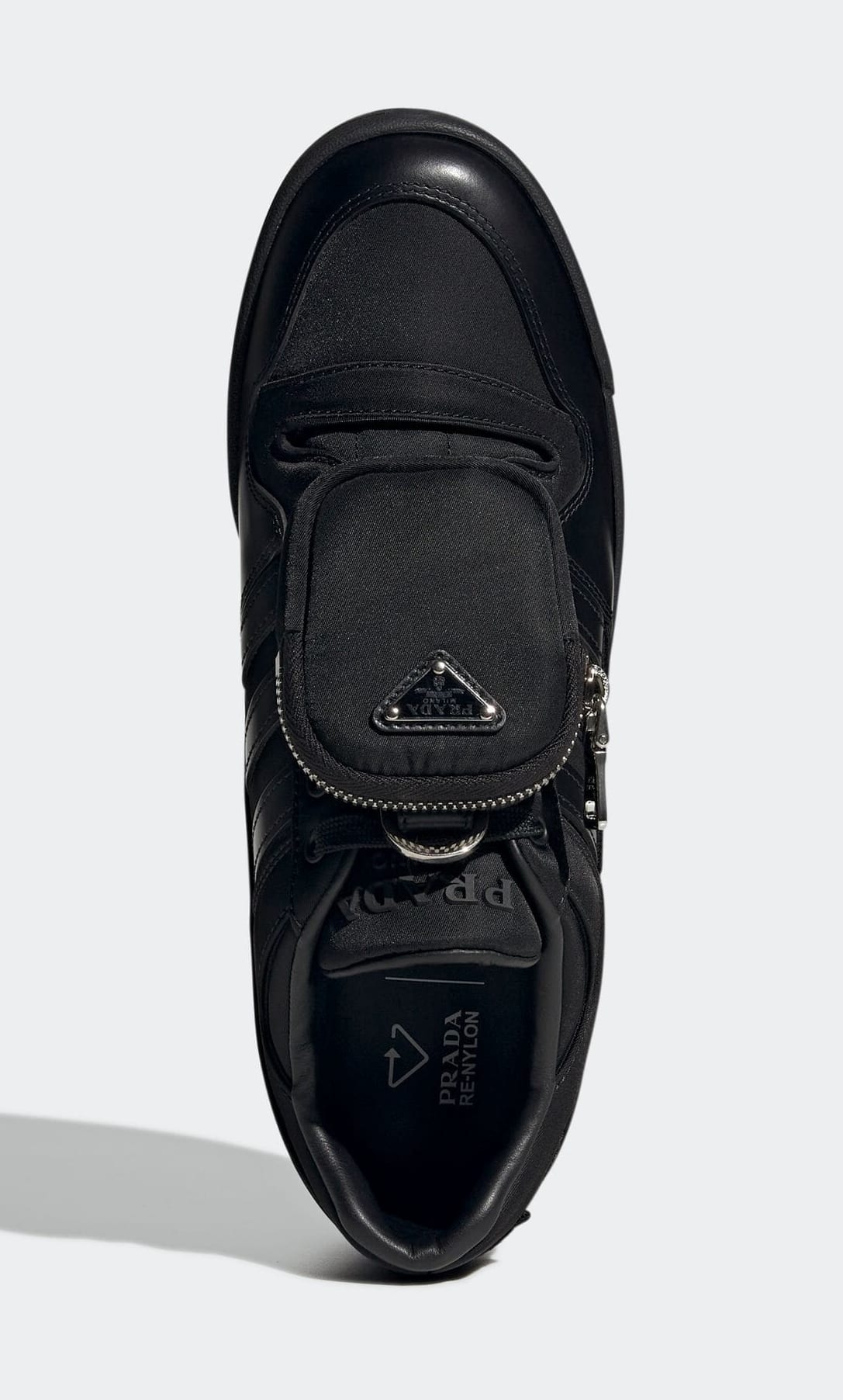 Prada x Adidas Forum Low &#x27;Black&#x27; GY7043 Top