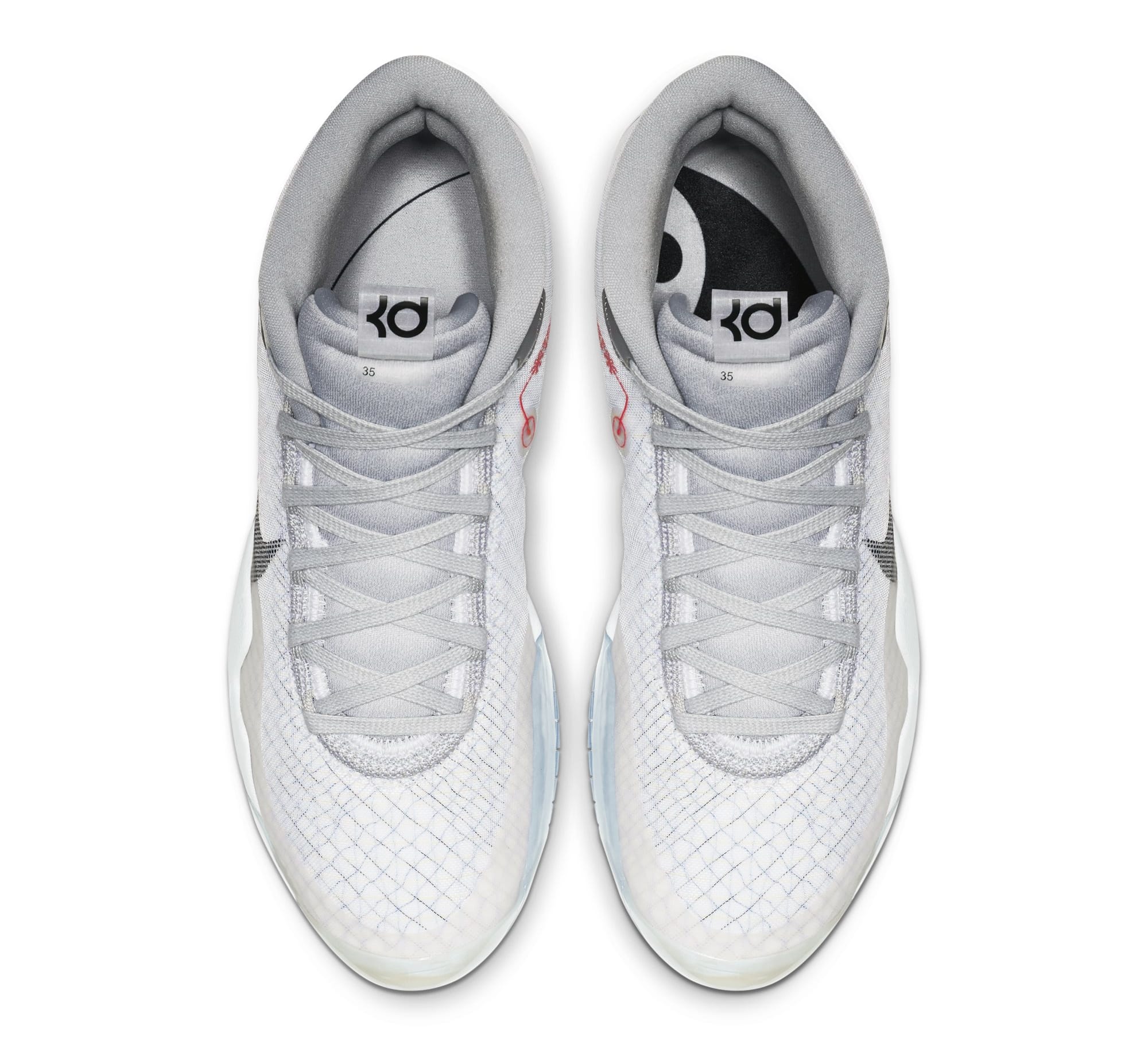 Nike KD 12 NRG &#x27;White/Black/Wolf Grey&#x27; CK1197-101 (Top)